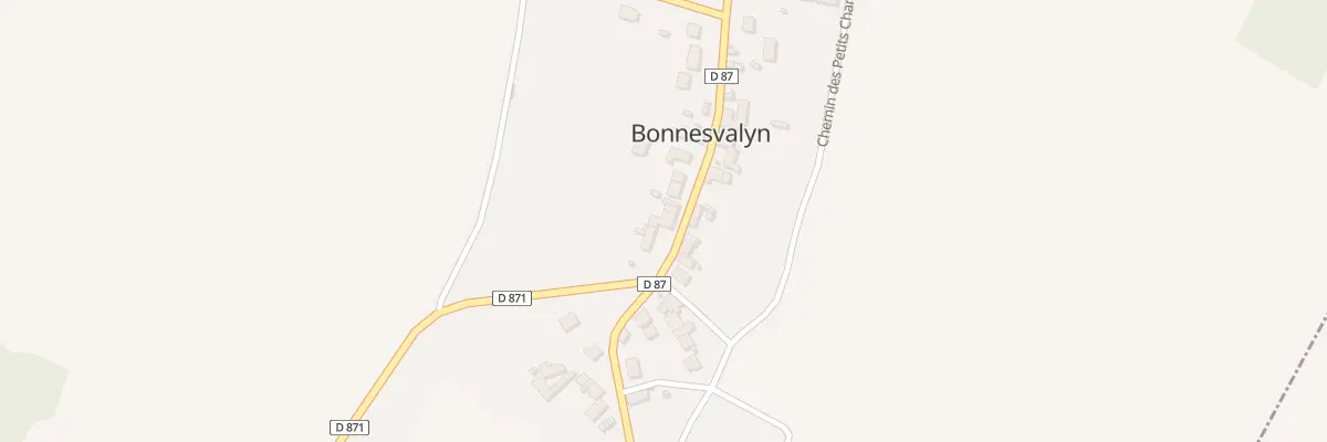 Plan du 21 Rue Saint Martin à Bonnesvalyn