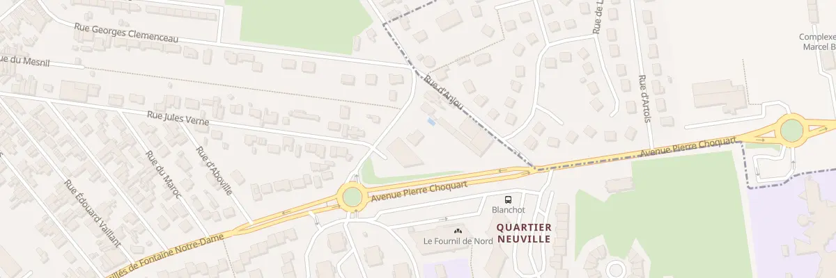 Plan du 72 Av Fusillés de Fontaine N D à Saint-Quentin