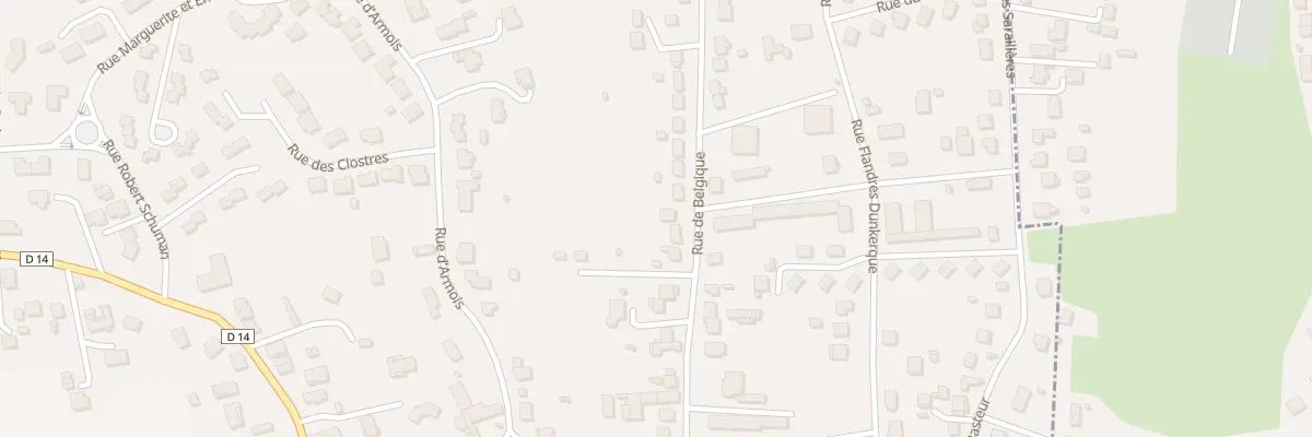Plan du 47 Rue de Belgique à Sainte-Florine