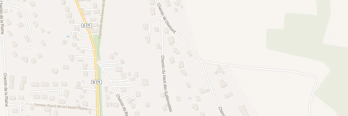 Plan du 5 Che du Ht des Guillemottes à Rosoy