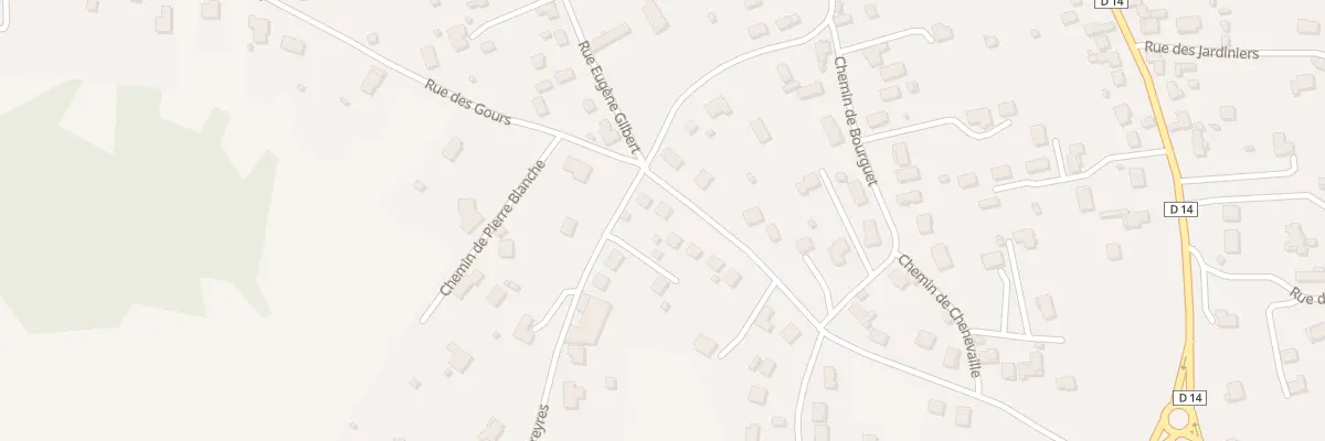 Plan du 38 Rue Eugène Gilbert à Sainte-Florine