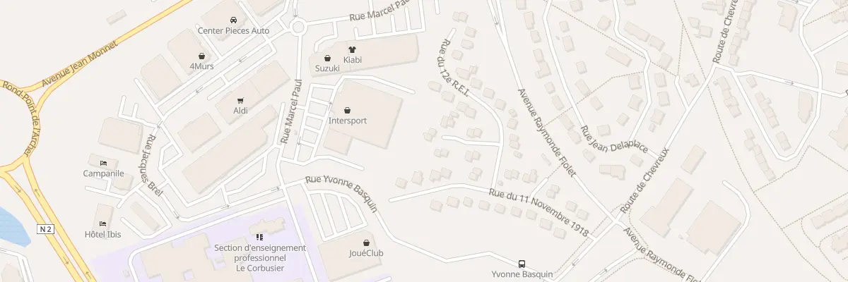 Plan du 9 Imp du 12e Rei à Soissons