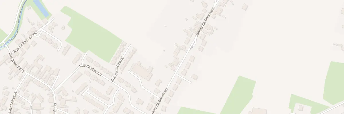 Plan du 8 Sen de Bouchain à Hordain