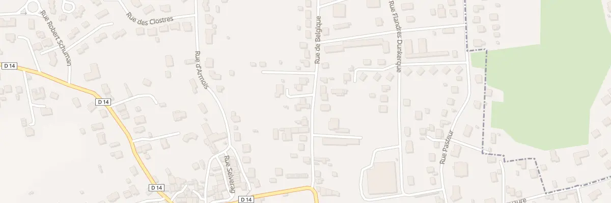Plan du 35 Rue de Belgique à Sainte-Florine