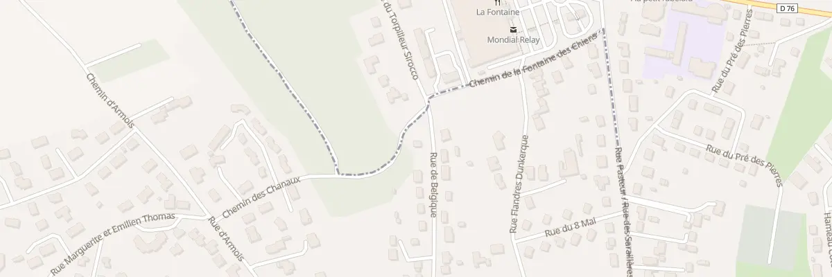 Plan du 77 Rue de Belgique à Sainte-Florine