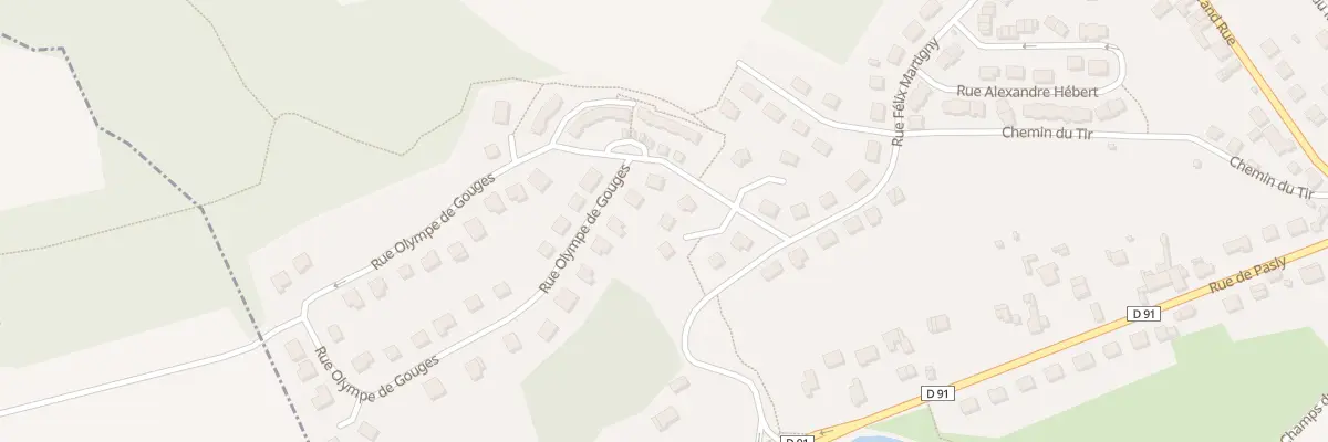 Plan du 4 Rue de la Montagne des Chats à Cuffies