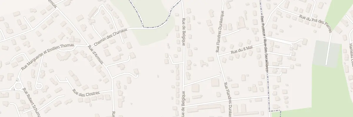 Plan du 67 Rue de Belgique à Sainte-Florine