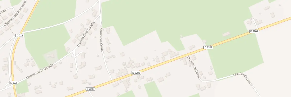 Plan du 45 Rte de Bellerive à Cognat-Lyonne