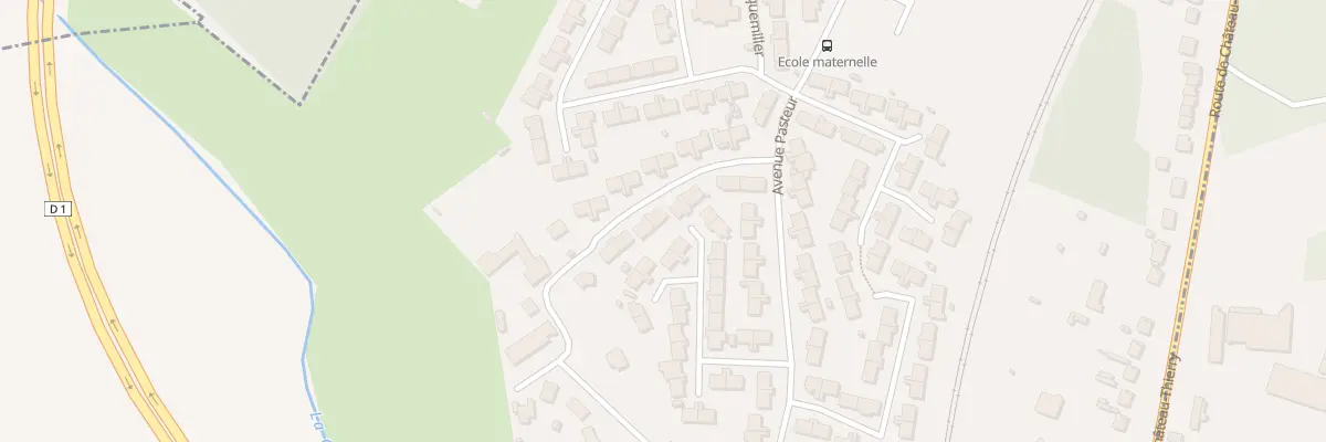 Plan du 9 Rue du Moulin Botté à Courmelles