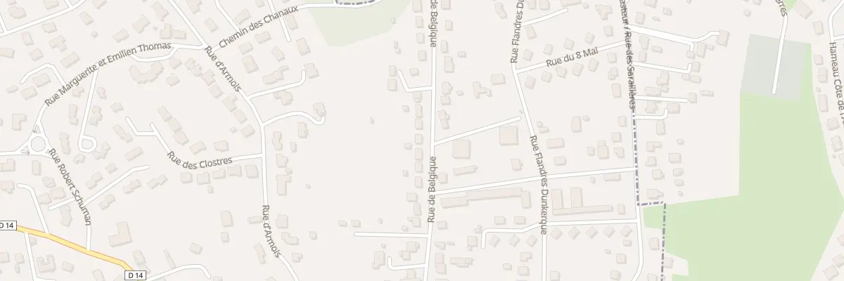 Plan du 55 Rue de Belgique à Sainte-Florine