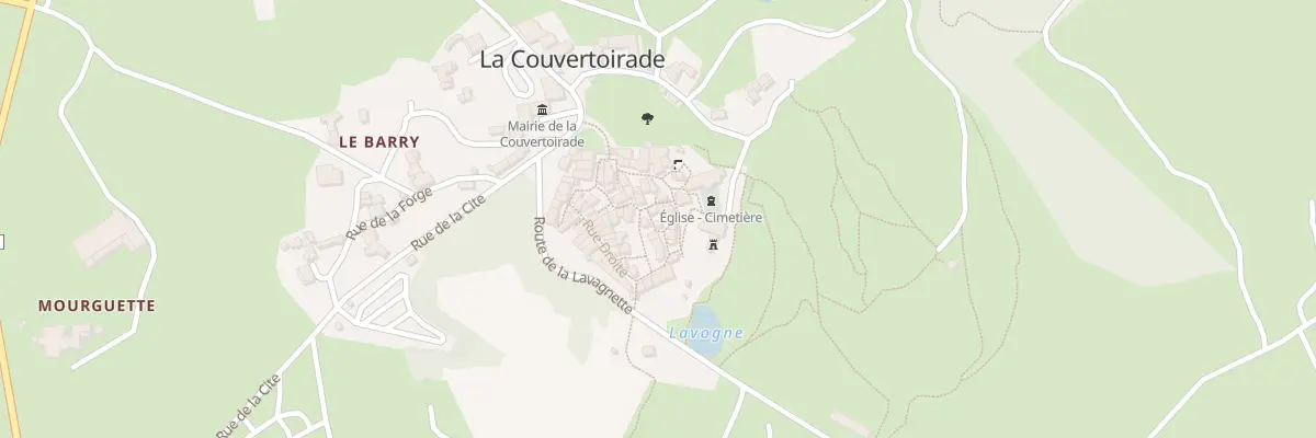 Plan du 5224 La Placette à La Couvertoirade