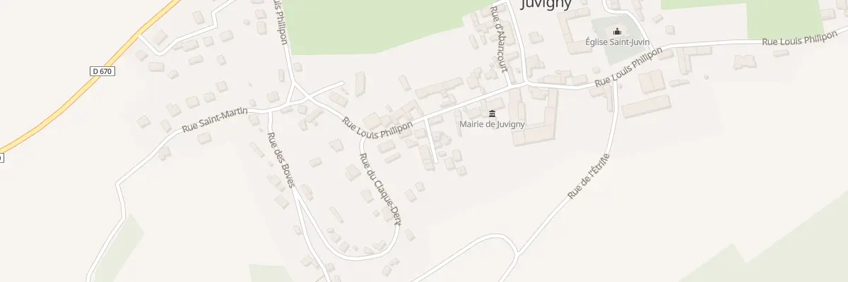Plan du 27 Rue Louis Philipon à Juvigny