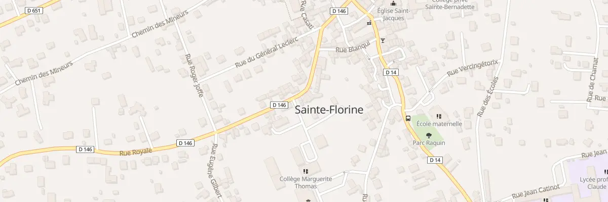 Plan du 23 Rue Royale à Sainte-Florine