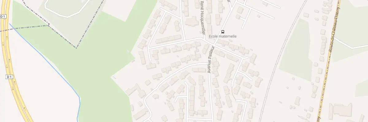 Plan du 8 Rue du Moulin Botté à Courmelles