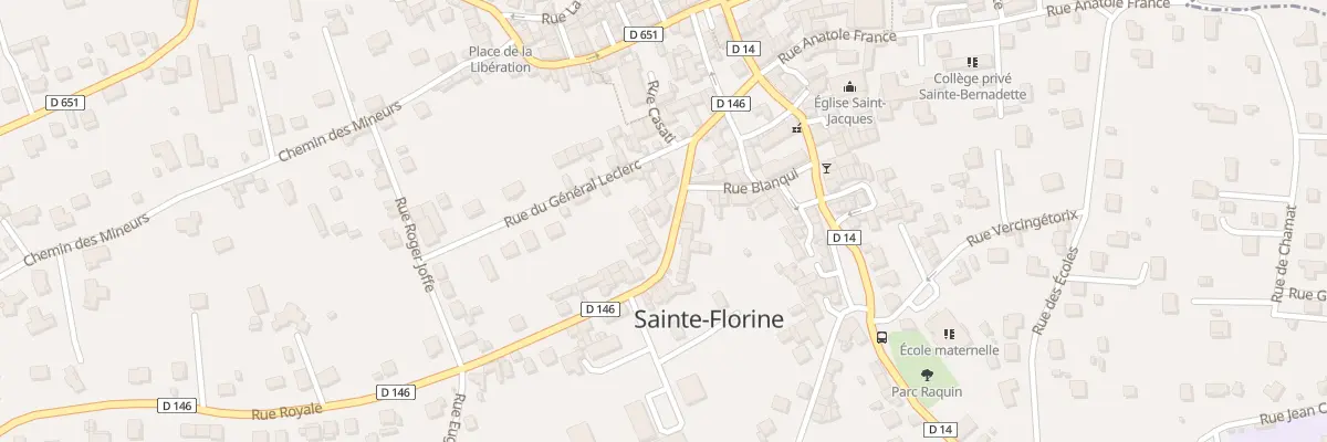 Plan du 26 Rue Royale à Sainte-Florine