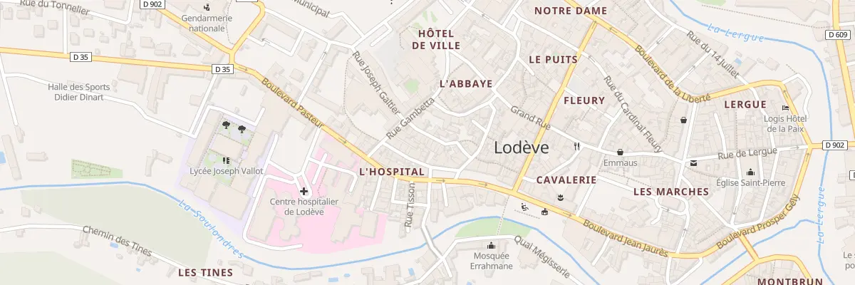 Plan du 15 Rue Capiscolat à Lodève