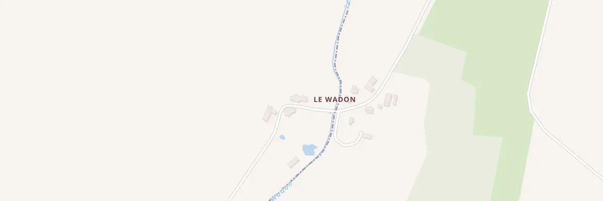 Plan du 4 Le Wadon à Latilly