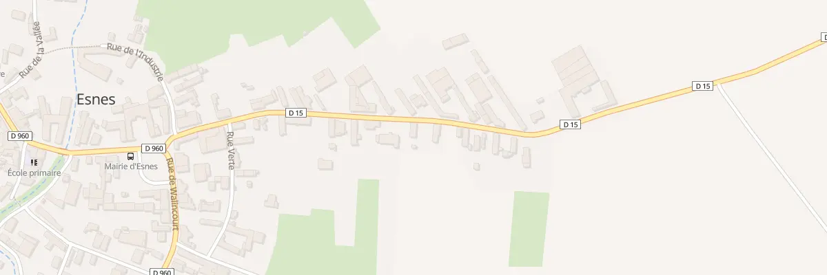Plan du 17 Rue d’Haucourt à Esnes
