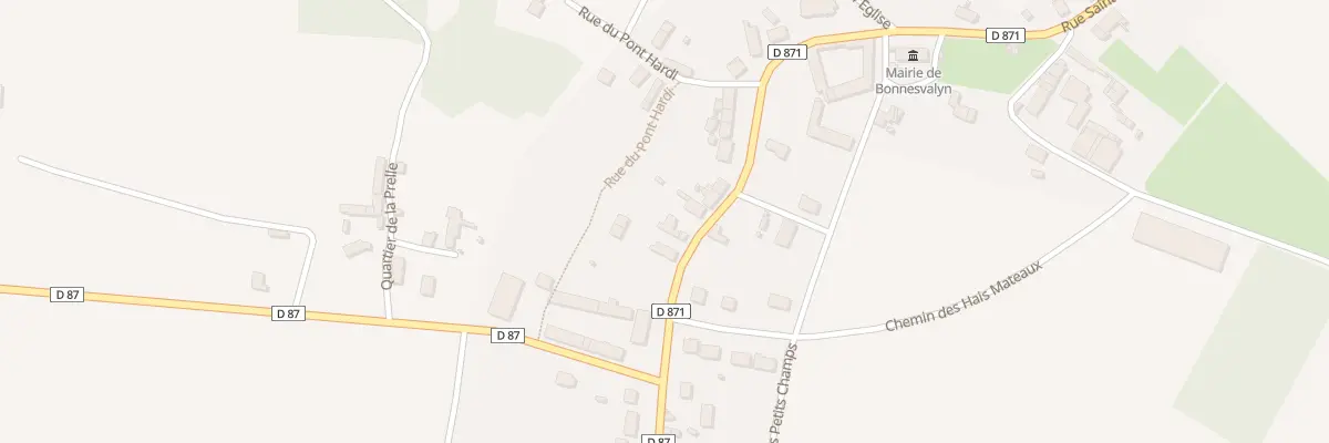 Plan du 41 Rue Saint Martin à Bonnesvalyn