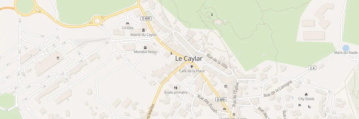 Plan du 5617 Le Village au Caylar