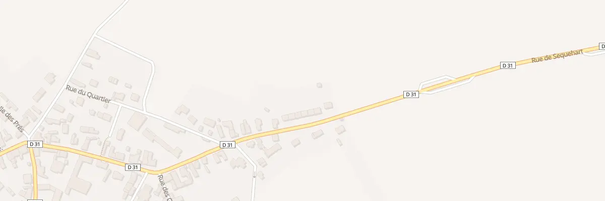 Plan du 8 Rue de Sequehart à Levergies