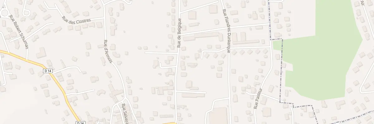 Plan du 34 Rue de Belgique à Sainte-Florine