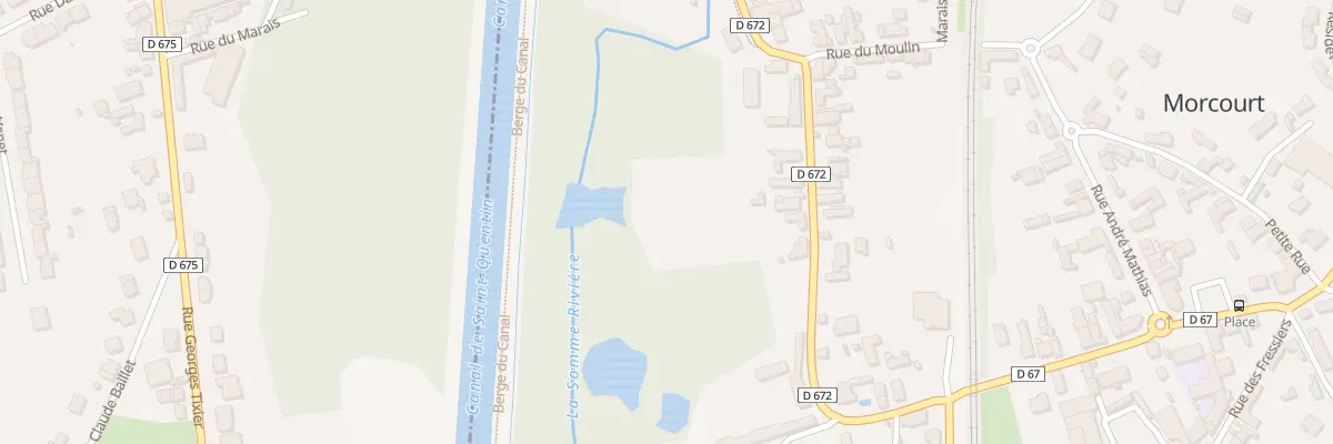 Plan du 5 Rue de la Fontaine à Morcourt
