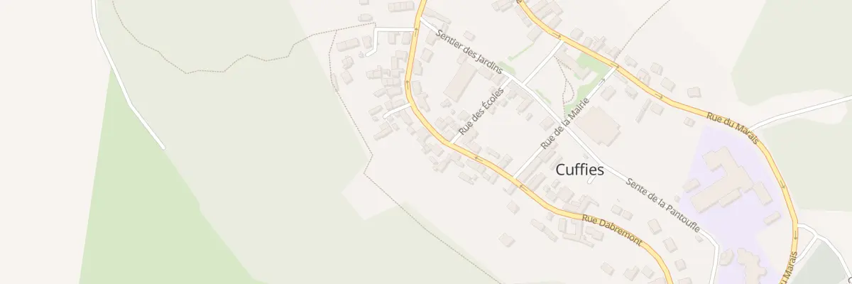 Plan du 35 Rue Dabremont à Cuffies