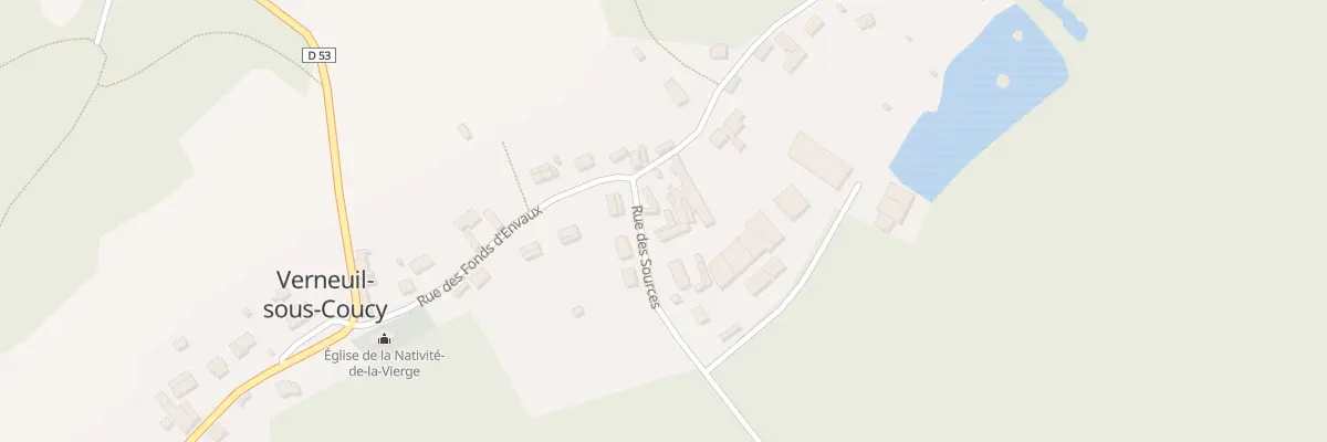 Plan du 1 Rue des Sources à Verneuil-sous-Coucy
