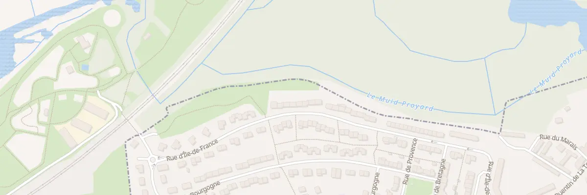 Plan du 426 Rue d’Ile de France à Harly