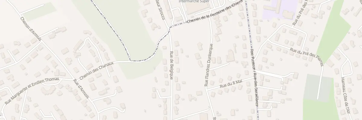 Plan du 60 Rue de Belgique à Sainte-Florine