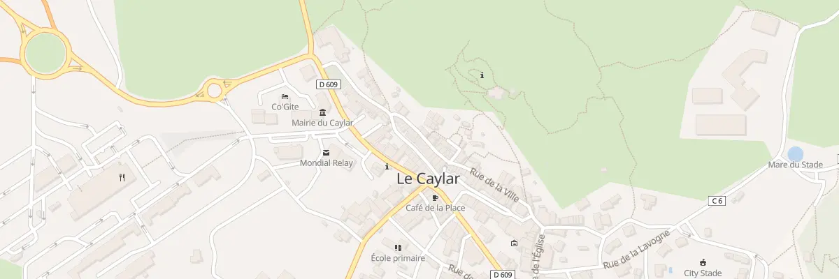 Plan du 47 Gr Grand Rue au Caylar