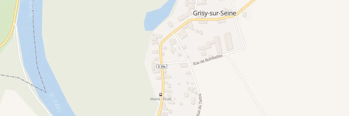 Plan du 1 Rue de Bombelles à Grisy-sur-Seine