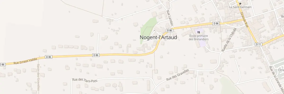 Plan du 46 Rue Ernest Vallée à Nogent-l’Artaud