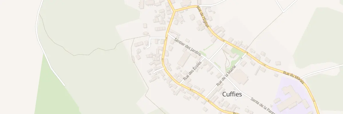 Plan du 50 Rue Dabremont à Cuffies