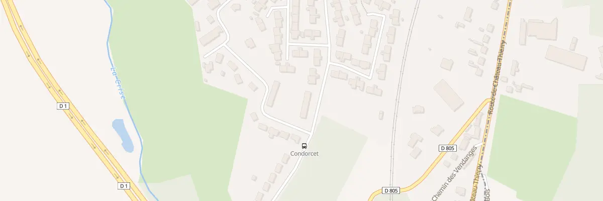 Plan du 68 Av Pasteur à Courmelles