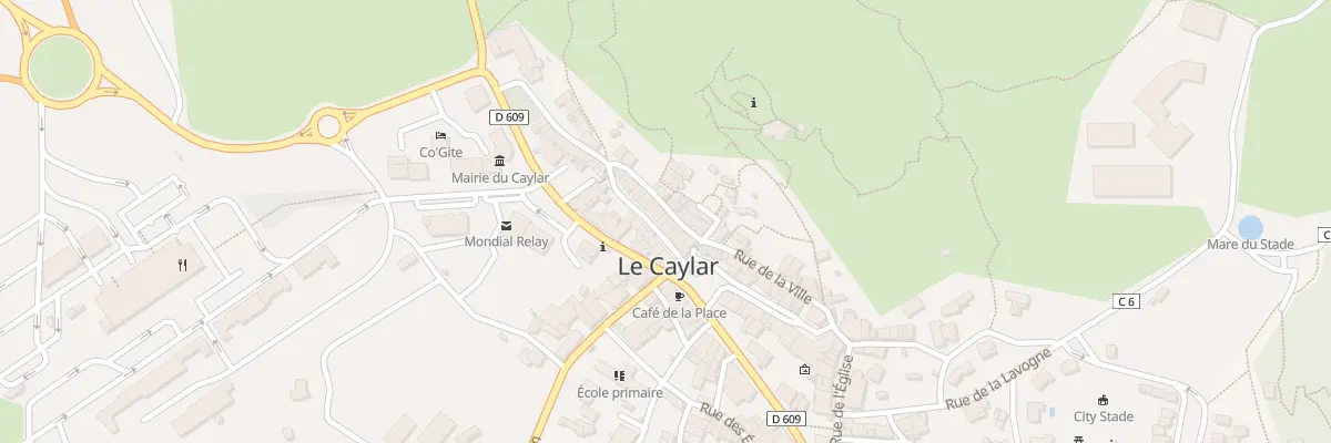 Plan du 30 Rue du Portal Blanc au Caylar
