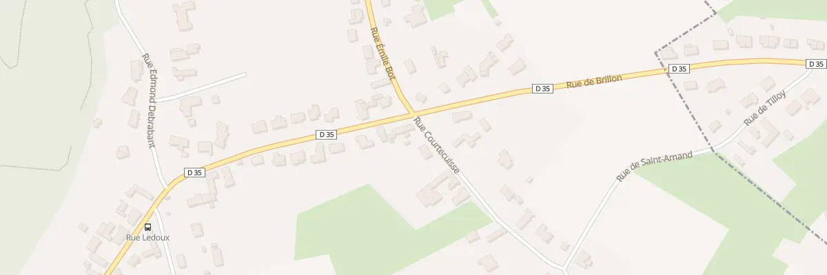 Plan du 227 Rue Courtecuisse à Tilloy-lez-Marchiennes