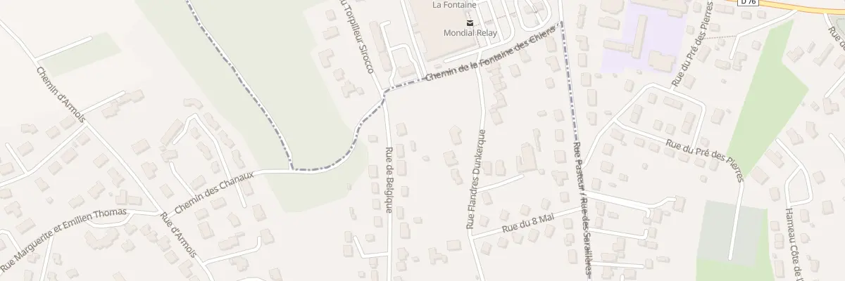 Plan du 62 Rue de Belgique à Sainte-Florine