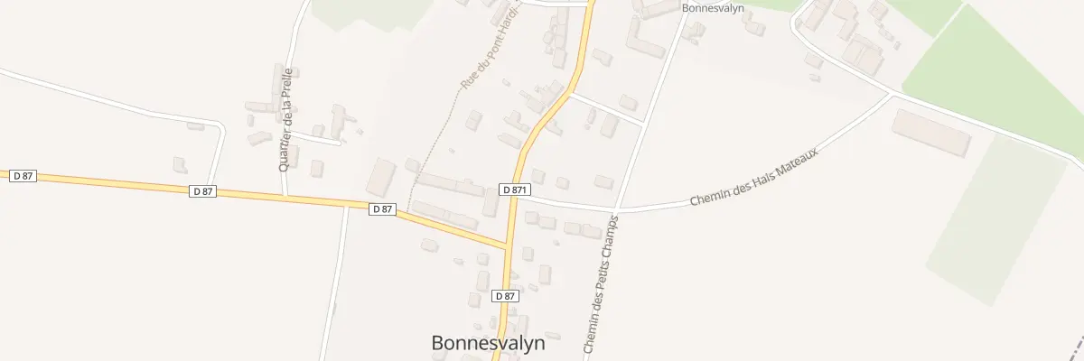 Plan du 2 Rue Bernadette Mandel à Bonnesvalyn