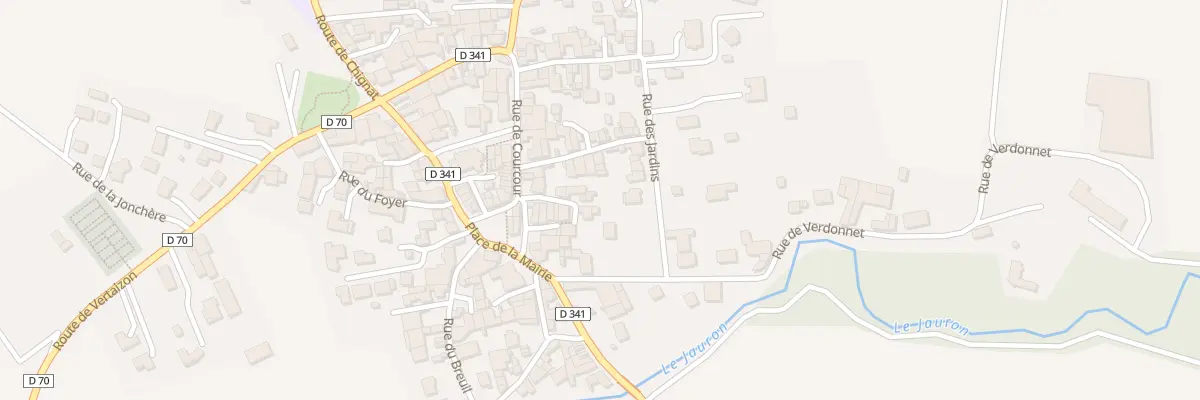 Plan du 5 Imp de la Forge à Bouzel