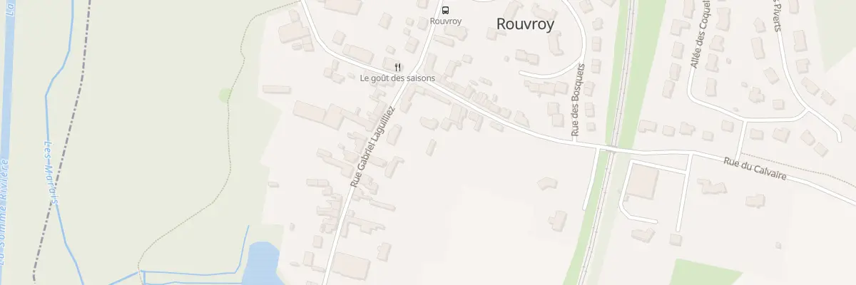 Plan du 2 Rue du Calvaire à Rouvroy