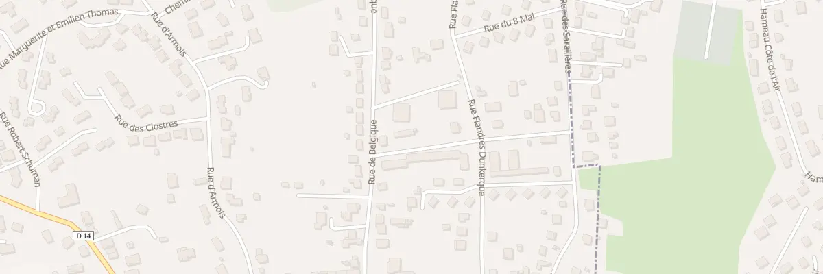 Plan du 6 Rue des Saraliaires à Sainte-Florine