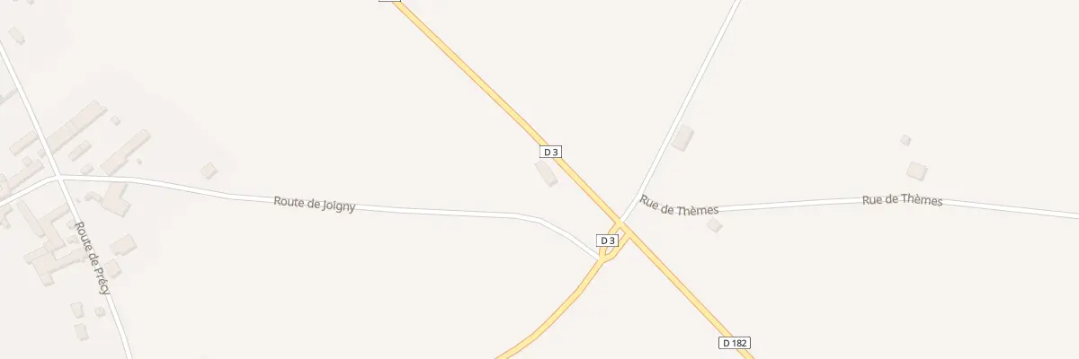 Plan du 9036 Rte de Joigny à Cézy