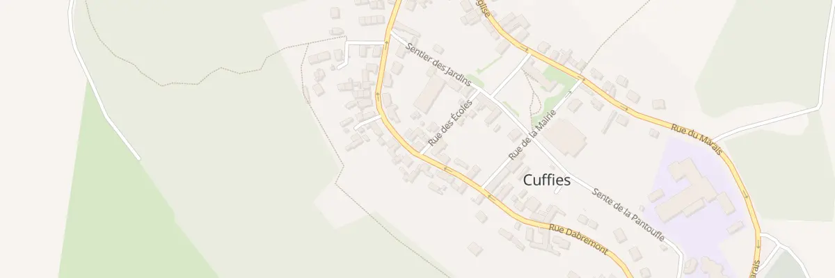 Plan du 44 Rue Dabremont à Cuffies