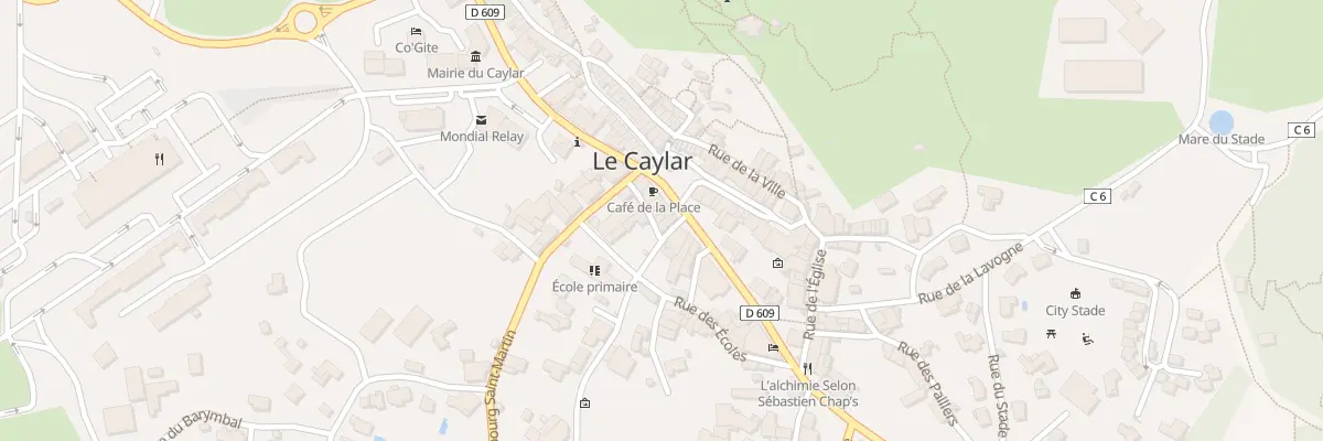Plan du 5037 Le Village au Caylar