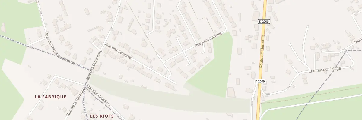 Plan du 4 Rue Jean Carmet à Moulins
