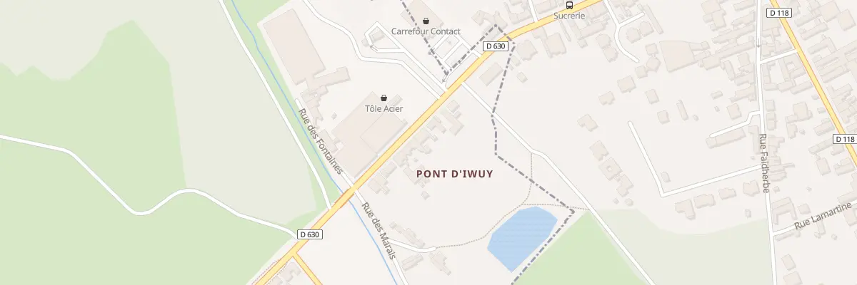 Plan du 15 Rue du Pont d’Iwuy à Thun-Saint-Martin