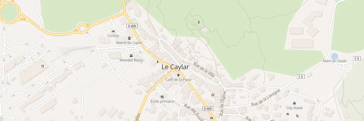 Plan du 5081 Le Village au Caylar