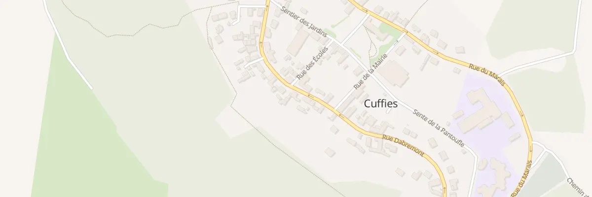 Plan du 31 Rue Dabremont à Cuffies